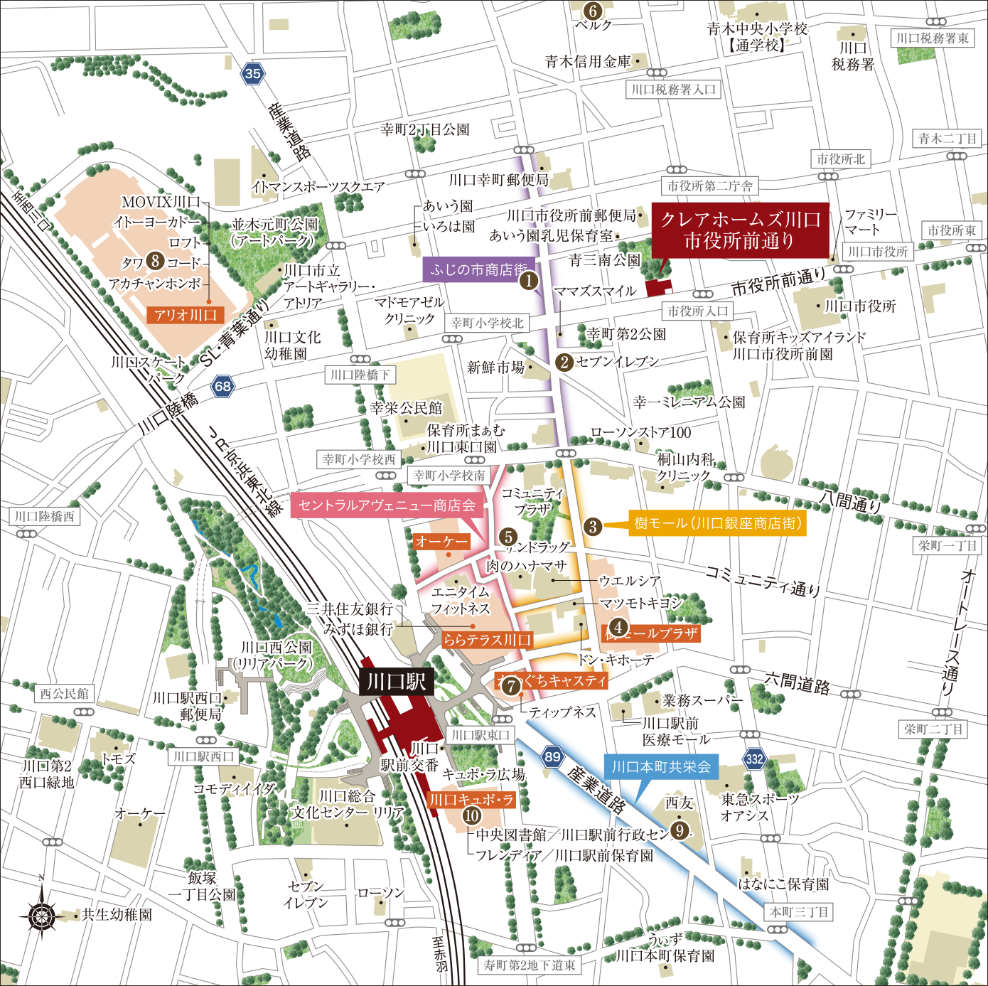 map