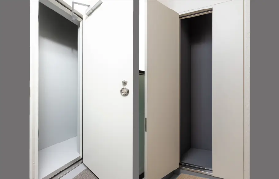 住戸専用玄関前宅配置場